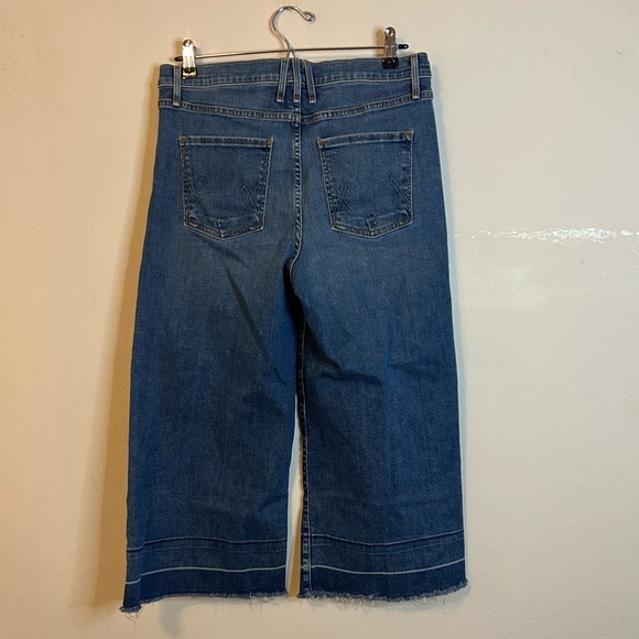 Mcguire Wide Leg Release Hem Crop Jean - Picture 3 of 5